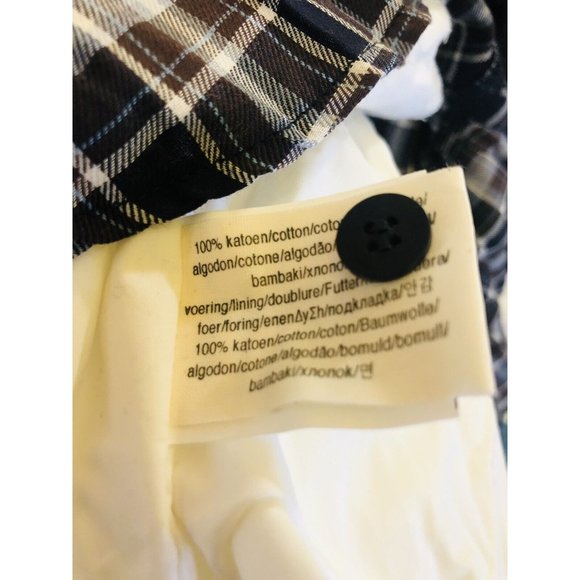 Jottum NWT  18 M Koroza Shift w Bolo Retail $232 Detailed Fall Plaids Holiday - Picture 11 of 12